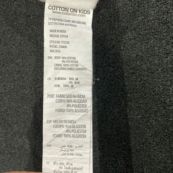 Cotton On Girls White and Pink Sleeveless Dress - Picture 5 of 5